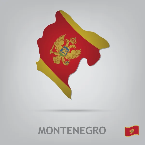 Montenegro — Stockvector