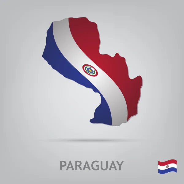 Paraguay — Archivo Imágenes Vectoriales