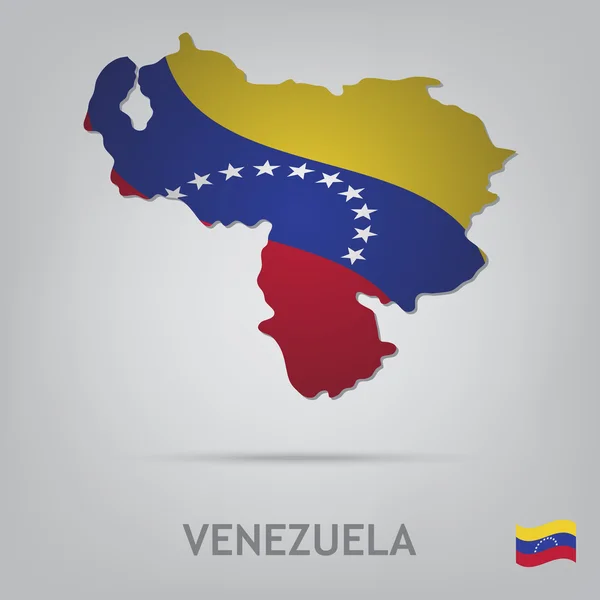 Venezuela — Stockový vektor