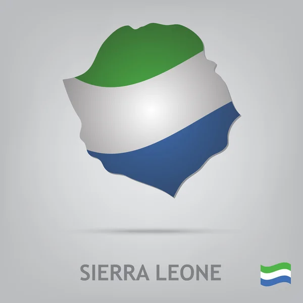 Sierra léone — Image vectorielle