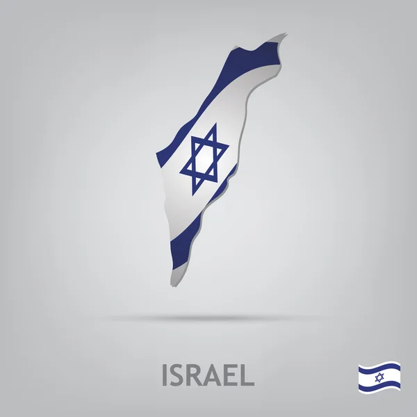 Land-Israël — Stockvector