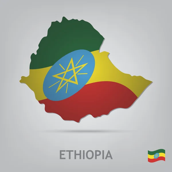 Ethiopië — Stockvector