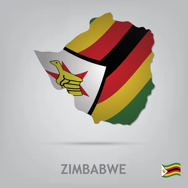 Зимбабве — стоковый вектор