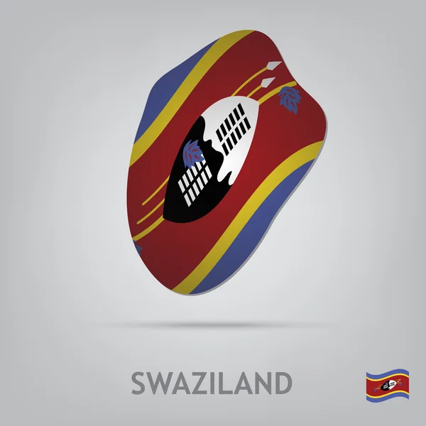 Свазиленд — стоковый вектор