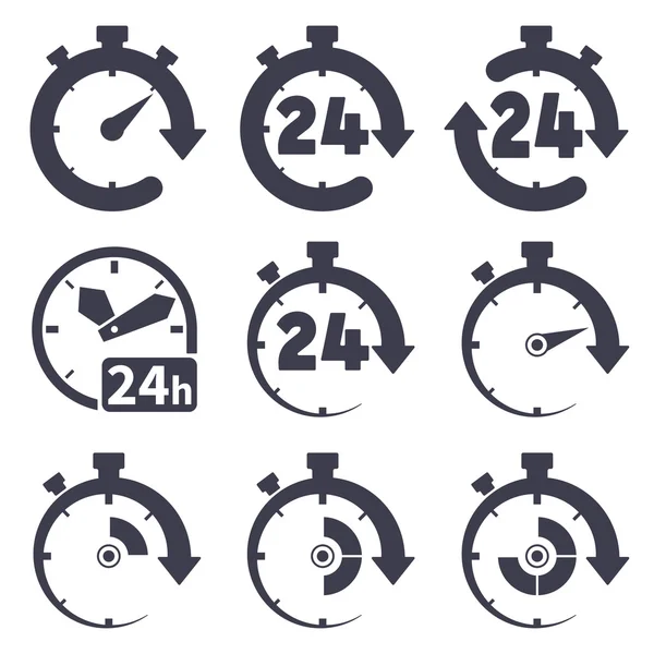 Horloge ensemble — Image vectorielle