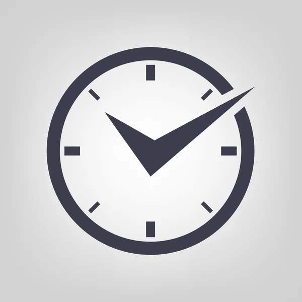 Horloge pictogram — Stockvector