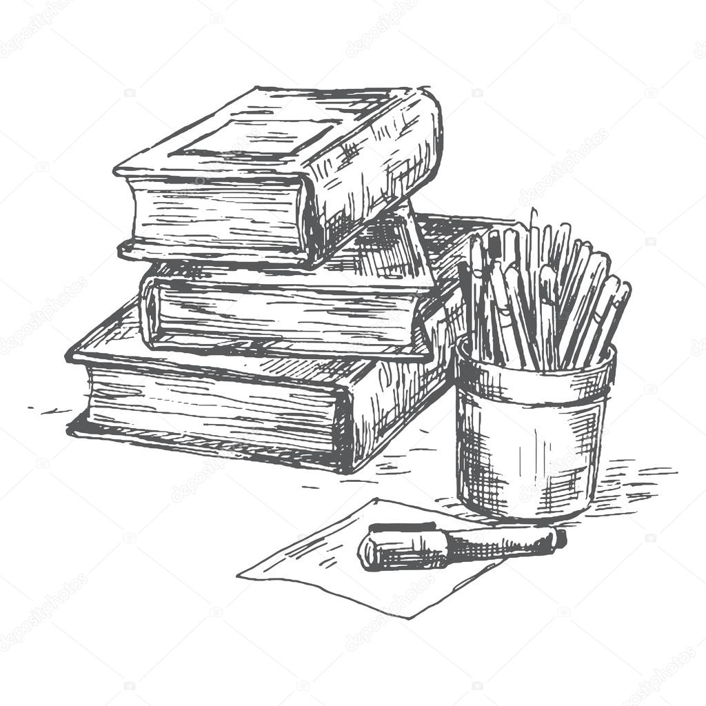 book set vector