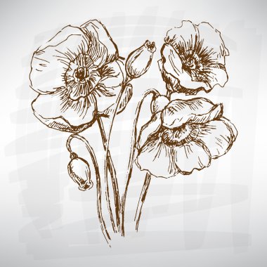 Vektör çiçek ayarla