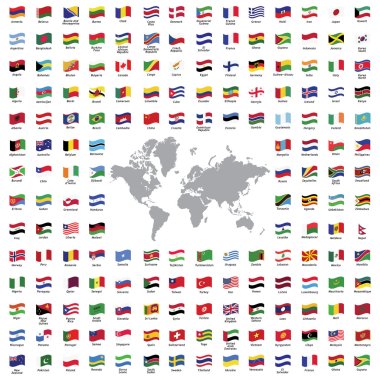 Dünya bayrakları tüm