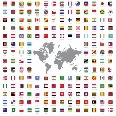 Dünya bayrakları tüm