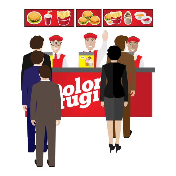 Fast-Food banner — Stockvector