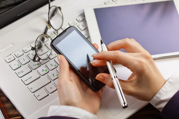 Accounting business in the office — Stock Photo, Image