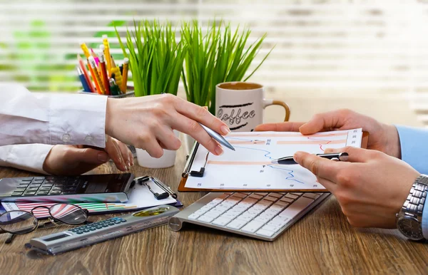 Geschäftsstelle Buchhaltung — Stockfoto