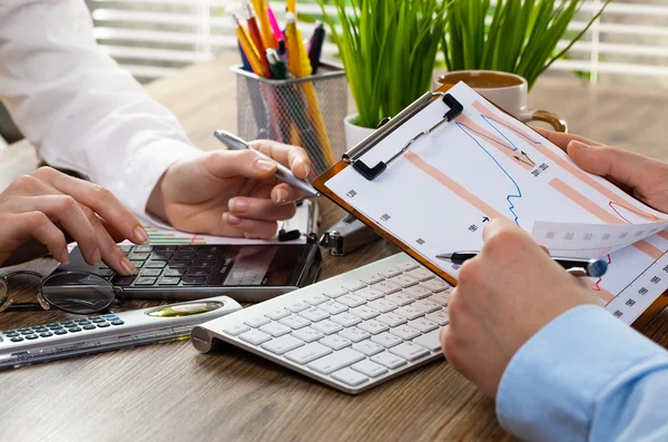 Geschäftsstelle Buchhaltung — Stockfoto