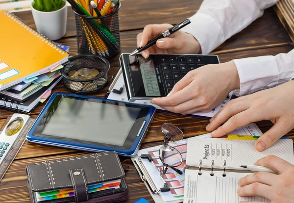 Escritório de Negócios Contabilidade — Fotografia de Stock