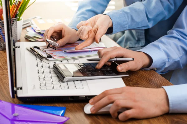 Business Office Accounting — Stock Photo, Image