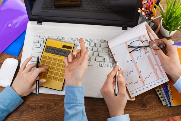 Geschäftsstelle Buchhaltung — Stockfoto