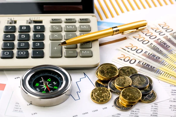 Business accounting — Stockfoto