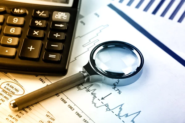 Business accounting — Stockfoto