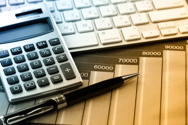 Business accounting — Stock Photo, Image