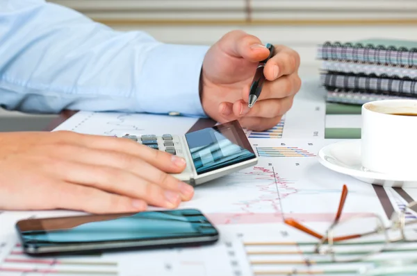 Business accounting — Stockfoto