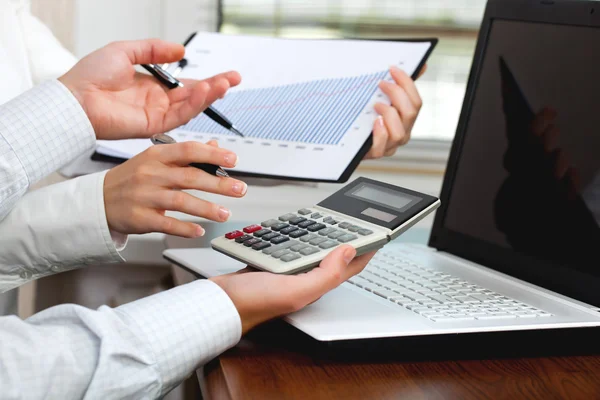 Business accounting — Stockfoto