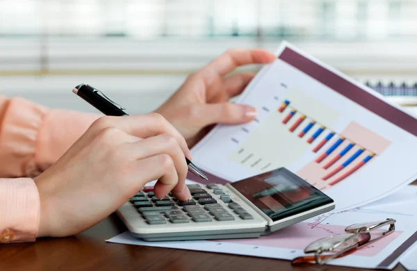 Business accounting — Stock Photo, Image