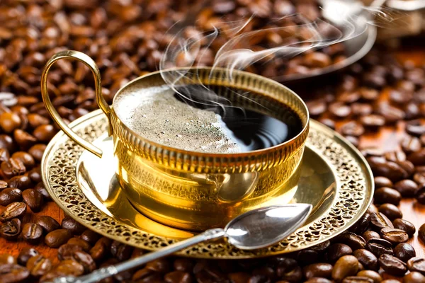 Black coffee — Stock Photo, Image