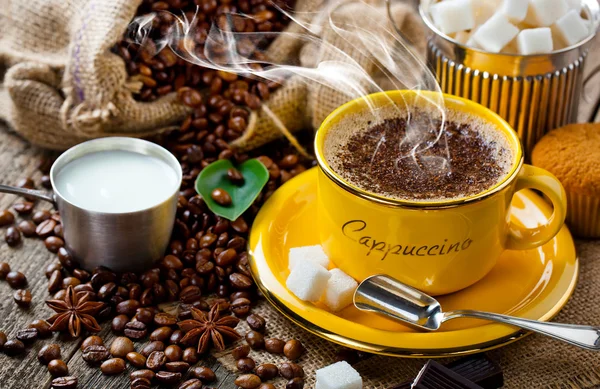 Schwarzer Kaffee — Stockfoto