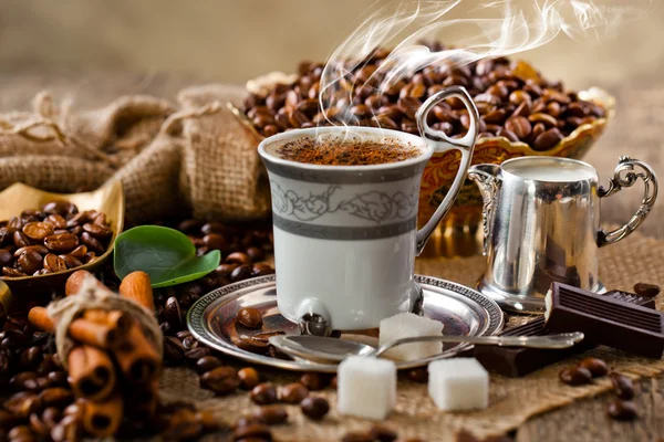 Black coffee — Stock Photo, Image