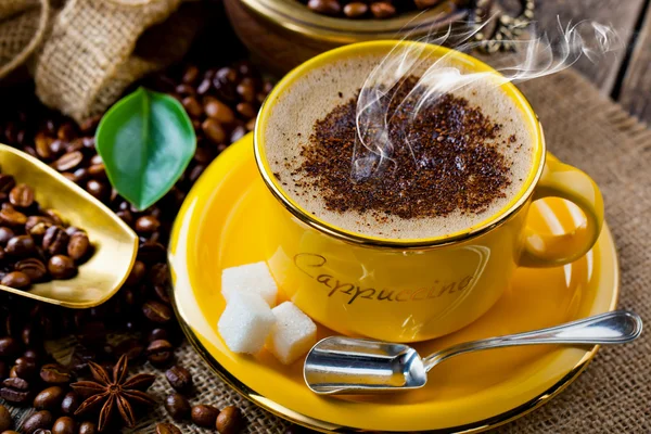 Schwarzer Kaffee — Stockfoto