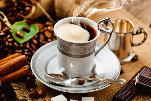 Black coffee — Stock Photo, Image