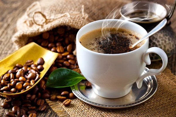 Black coffee — Stock Photo, Image