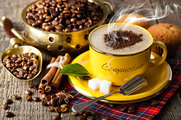 Schwarzer Kaffee — Stockfoto