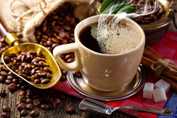 Black coffee — Stock Photo, Image