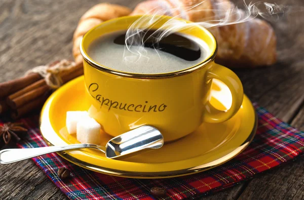 Schwarzer Kaffee — Stockfoto