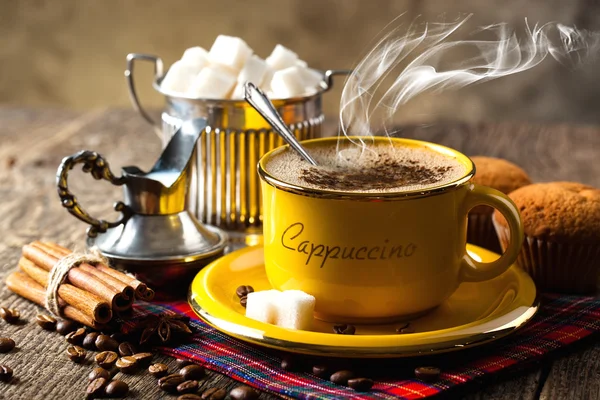 Schwarzer Kaffee — Stockfoto