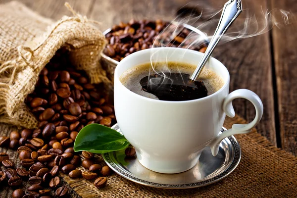 Чорний кави — стокове фото