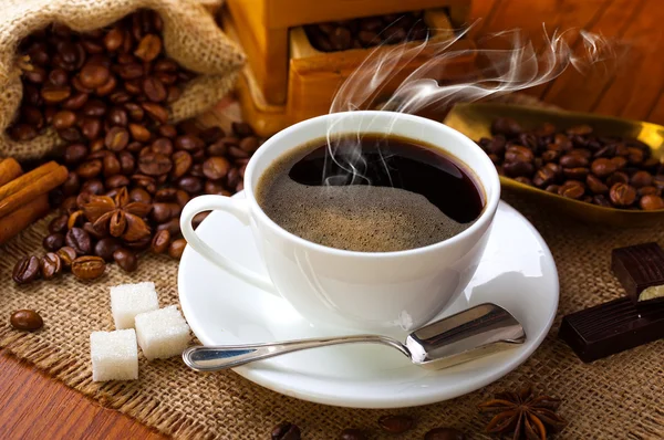 Black coffee — Stock Photo, Image