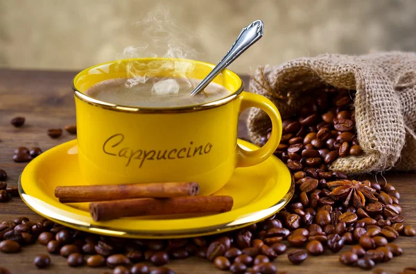 Schwarzer Kaffee — Stockfoto