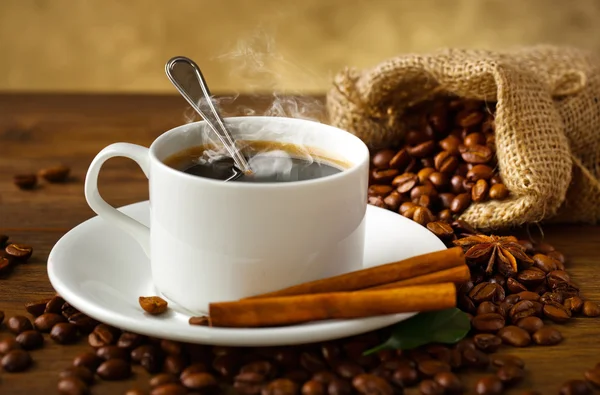 Black coffee — Stock Photo, Image