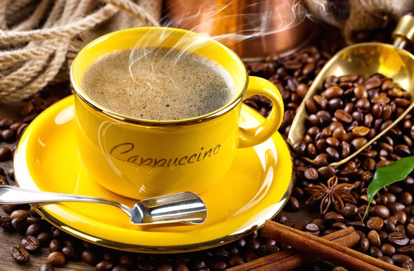 Schwarzer Kaffee — Stockfoto