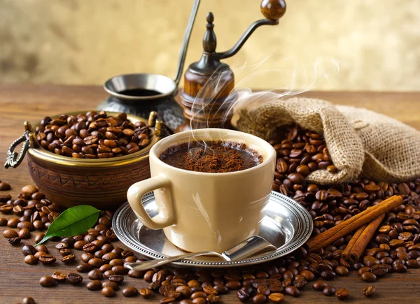 Black coffee — Stock Photo, Image