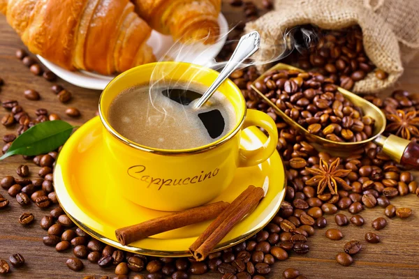 Schwarzer Kaffee — Stockfoto