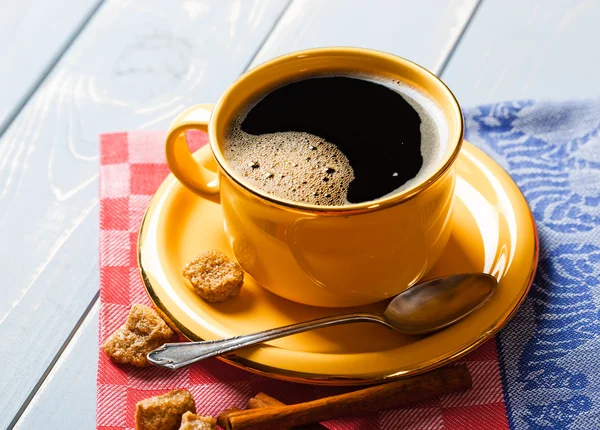 Schwarzer Kaffee — Stockfoto