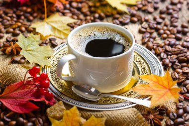 Siyah kahve sıcak içecek