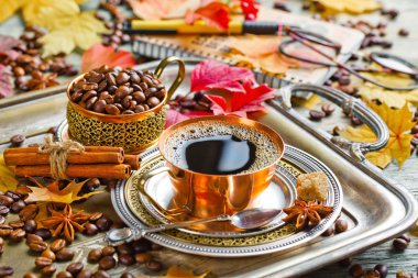 Siyah kahve sıcak içecek