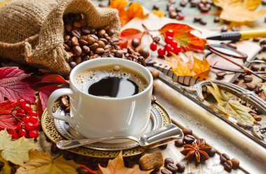 Siyah kahve sıcak içecek