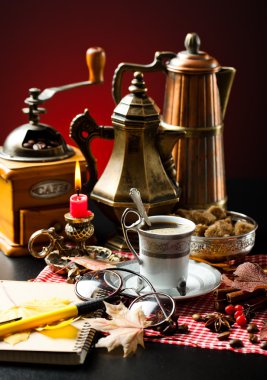 Siyah kahve sıcak içecek