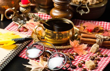 Siyah kahve sıcak içecek